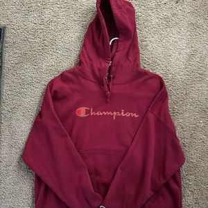Like new Red Champion hoodie